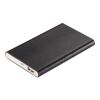 UL Listed Abruzzo 4,000 mAh Power Bank Black | No Imprint | not available | not available