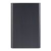 UL Listed Exo Recycled Aluminum 5000 mAh Power Ban Black