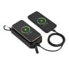 UL Listed 10000  IPX5 Solar 15W Wireless Power Ban Black