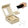 Bamboo Wireless Charging Pad with Dual Outputs Standard | Natural | No Imprint | not available | not available
