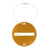 Jet Setter Aluminum Luggage Tag Metallic Orange | No Imprint