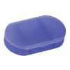Oval Shape Pill Holder Frost Blue | No Imprint | not available | not available
