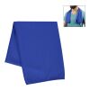 RECYCLED PET COOLING SPORT TOWEL Blue