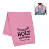 RECYCLED PET COOLING SPORT TOWEL Pink | No Imprint | not available | not available