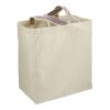 Rainbow Recycled 8oz Cotton Grocery Tote Standard | Natural | No Imprint | not available | not available