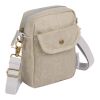 Field & Co Campus Cotton Crossbody Tote Light Gray | No Imprint | not available | not available