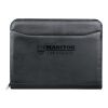 Millennium Leather Zippered Padfolio Black | No Imprint | not available | not available