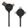5 Ft. 3-In-1 Lithium CC - Charging Cable Onyx