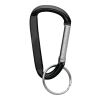 Small Carabiner Key Ring Standard | Black | No Imprint | not available | not available