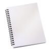 5" x 7" Duchess Spiral Notebook White | No Imprint | not available | not available