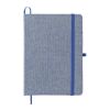 5" x 7" Recycled Cotton Bound Notebook Blue | No Imprint | not available | not available