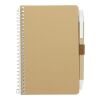 4" x 6" FSC® Mix Pocket Spiral Notebook with Pen Natural | No Imprint | not available | not available
