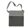 Double Heather RPET Crossbody Tote Standard | Graphite | No Imprint | not available | not available