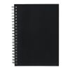 5” x 7” Mineral Stone Field Spiral  Notebook Black | No Imprint | not available | not available