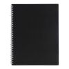 8.5" x 11 FSC Mix Remark 1-subject Notebook Black