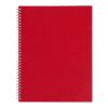8.5" x 11 FSC Mix Remark 1-subject Notebook Red | No Imprint | not available | not available