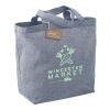 Recycled 5oz Cotton Twill Grocery Tote Blue | No Imprint | not available | not available