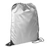 Oriole Reflective Drawstring Bag Metallic Silver | No Imprint | not available | not available