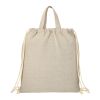 Recycled 5oz Cotton Drawstring Bag Natural | No Imprint | not available | not available
