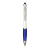 Nash Ballpoint Stylus with Antimicrobial Additive White-Blue | No Imprint | not available | not available