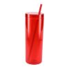 Chroma Recycled Acrylic Straw Tumbler 16oz Red with Black | No Imprint | not available | not available