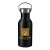 Thor 20oz Stainless Sports Bottle Black | No Imprint | not available | not available
