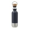 Lagom Single wall Stainless steel Bottle 27oz Navy | No Imprint | not available | not available
