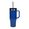 Thor 40oz Eco-Friendly Straw Tumbler Royal Blue | No Imprint | not available | not available