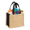 Mini Jute Gift Tote Black | No Imprint | not available | not available