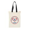 Nebraska 5oz Cotton Canvas Grocery Tote Standard | Black | No Imprint | not available | not available