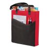 Rivers Pocket Non-Woven Convention Tote Red | No Imprint | not available | not available