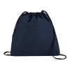 Evergreen Non-Woven Drawstring Bag Navy Blue | No Imprint | not available | not available