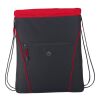 Raven Drawstring Bag Black-Red Trim | No Imprint | not available | not available