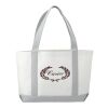 Large Boat Tote Standard | White-Grey Storm | No Imprint | not available | not available