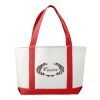 Large Boat Tote Standard | White-Red White | No Imprint | not available | not available