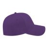Cap America Lightweight Structured Low Profile Cap Purple | Embroidery | - Left Side Panel | 2.25 Inches × 2.00 Inches