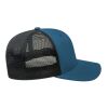 Cap America Premium Trucker Mesh Back Cap Black-Black | No Imprint | not available | not available