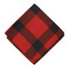 Buffalo Plaid Fleece Blanket Red-Black | No Imprint | not available | not available