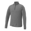 Men's TAZA Knit Quarter Zip Standard | Heather Dark Charcoal | 4XL | No Imprint | not available | not available