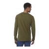 Men's Organic Cotton Longsleeve Tee Standard | Olive | XL | No Imprint | not available | not available