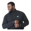 Men's ASGARD Eco Knit Quarter Zip Standard | Black | L | No Imprint | not available | not available