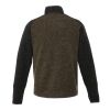 Men’s  VORLAGE Half Zip Knit Jacket Standard | Loden-Black Smoke Heather | L | No Imprint | not available | not available