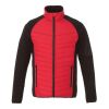 Men's BANFF Hybrid Insulated Jacket Standard | Team Red Heather-Black | L | No Imprint | not available | not available