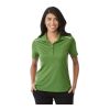 Women's Albula SS Polo Green-White | L