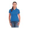 Women's MORENO TEXT MICRO SS POLO Blue | M