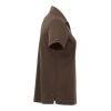 Women's MORENO TEXT MICRO SS POLO Standard | Mocha | XL | No Imprint | not available | not available