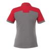 Women's MACK Short Sleeve Polo Standard | Team Red Heather-Steel Grey | XS | No Imprint | not available | not available