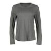 Women's PARIMA LS Tech Tee Standard | Heather Charcoal | L | No Imprint | not available | not available