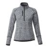 Women's VORLAGE Half Zip Knit Jacket Standard | Light Heather Grey-Light Heather Grey | 2XL | No Imprint | not available | not available
