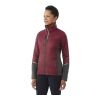 Women's FERNIE Hybrid Insulated Jacket Standard | Wine Red-Heather Dark Charcoal | XS | No Imprint | not available | not available